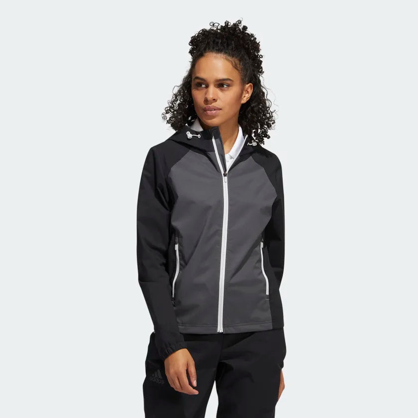 Adidas Women's Provisional Jacket Black HG6997 Golf Stuff - Save on New and Pre-Owned Golf Equipment XSmall 