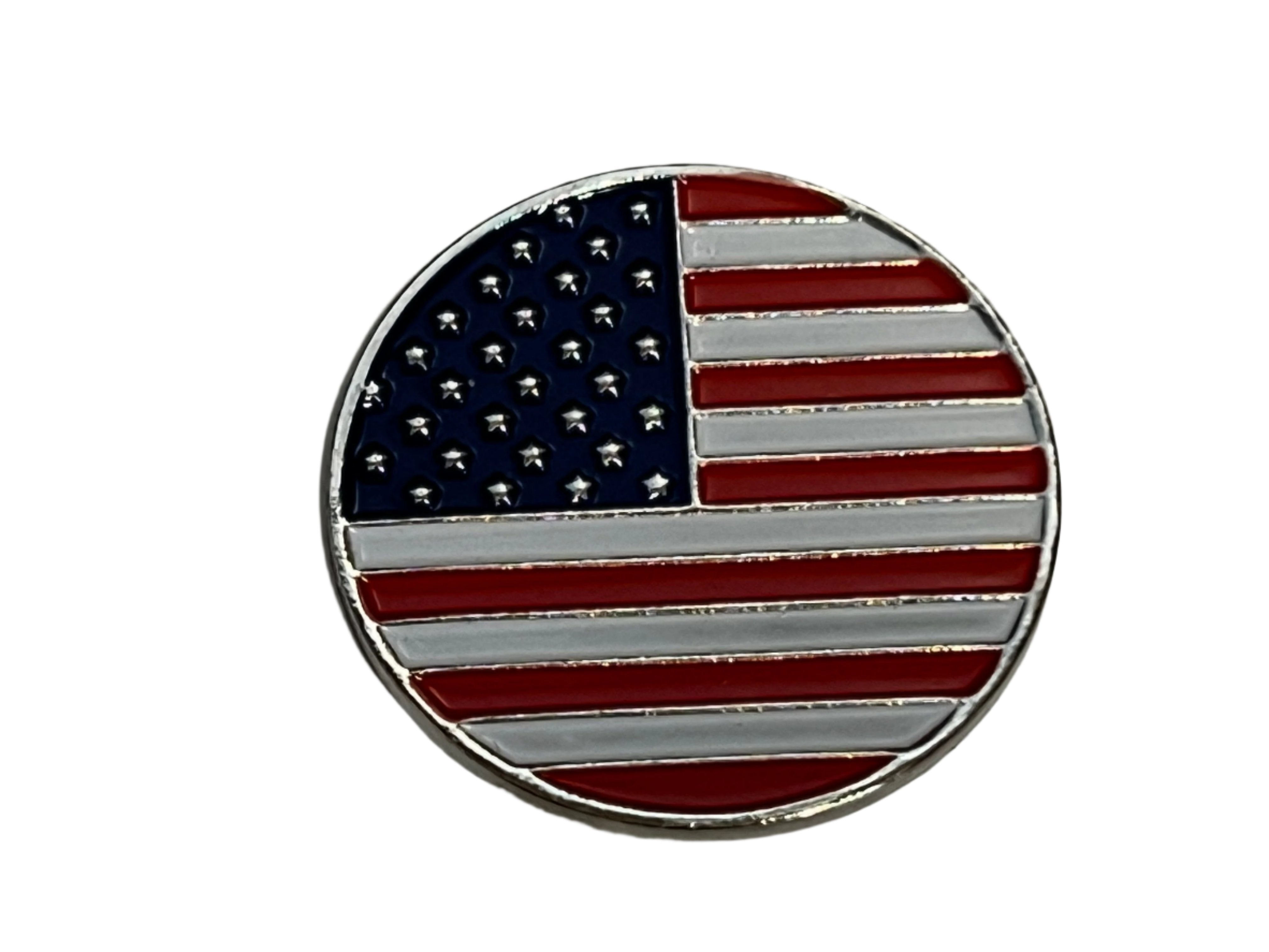 Assorted Die Cast Ball Markers ABALL Golf Stuff - Save on New and Pre-Owned Golf Equipment America Stars & Stripes 