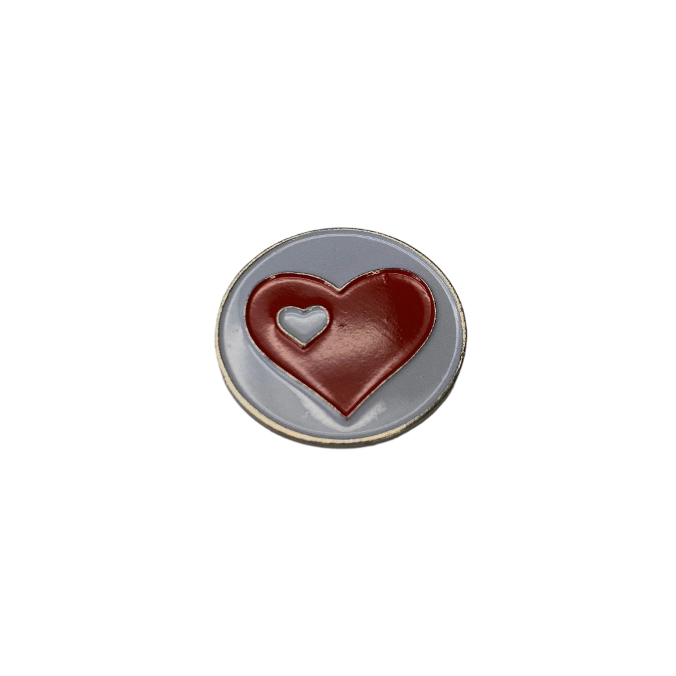 Assorted Die Cast Ball Markers Golf Stuff - Save on New and Pre-Owned Golf Equipment Heart 