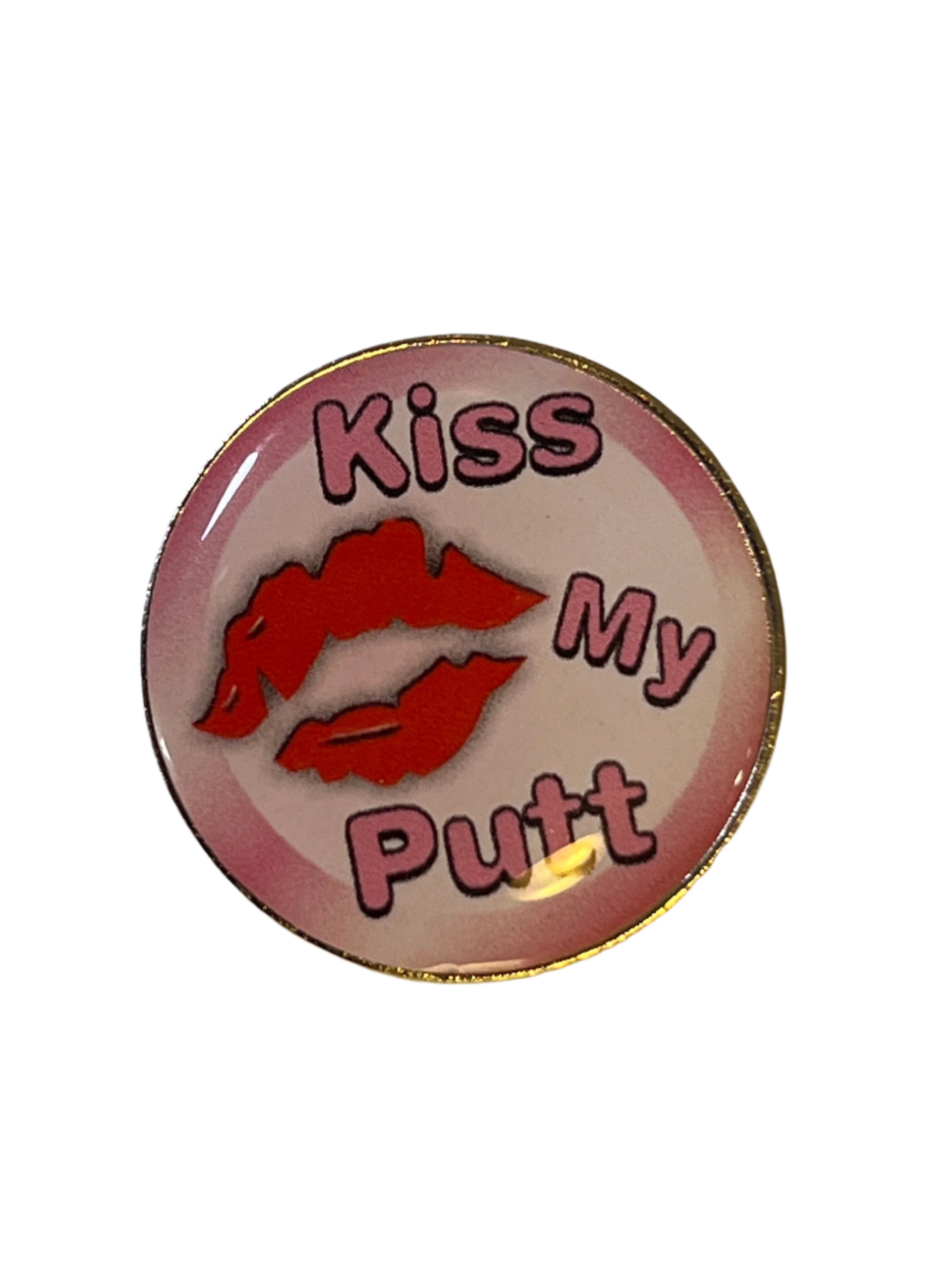 Assorted Domed Ball Markers Golf Stuff - Save on New and Pre-Owned Golf Equipment "Kiss My Putt" 
