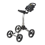 Bag Boy Quad XL 4 Wheel Push Cart Golf Stuff - Save on New and Pre-Owned Golf Equipment Silver/Black 
