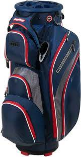 Bag Boy Revolver XP Cart Bag Golf Stuff - Save on New and Pre-Owned Golf Equipment Navy/Char/Red 