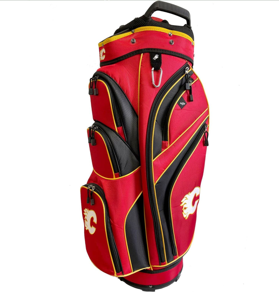 Caddy Pro NHL Cart Bags Golf Stuff - Save on New and Pre-Owned Golf Equipment Calgary Flames 