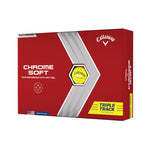 Callaway Chrome Soft Triple Track '22 Golf Stuff Yellow Box/12 