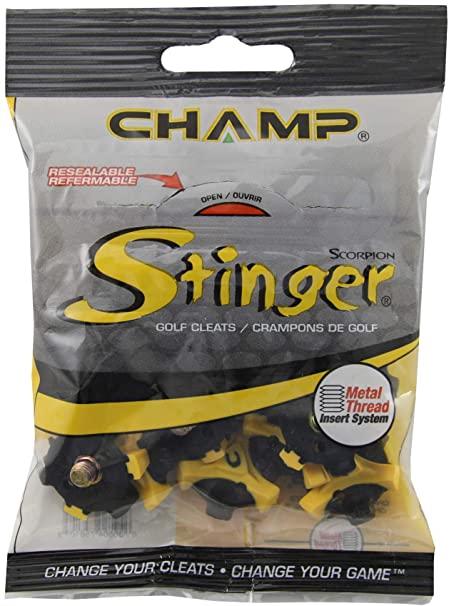 Champ Stinger Golf Cleats Resealable Bag Golf Stuff - Save on New and Pre-Owned Golf Equipment Metal Thread 