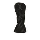 Classic All Black Hybrid "X" Headcover Golf Stuff 
