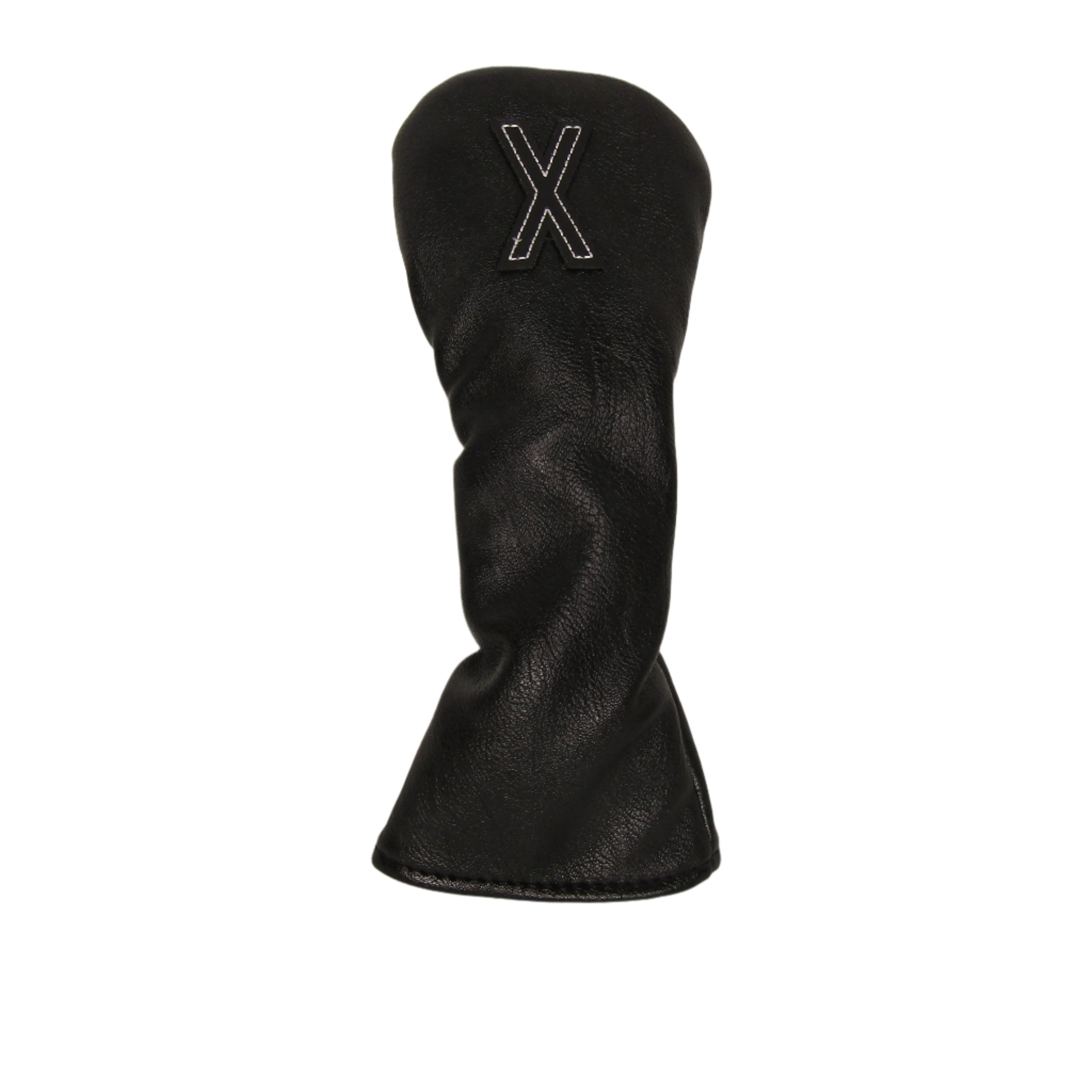 Classic All Black Hybrid "X" Headcover Golf Stuff 