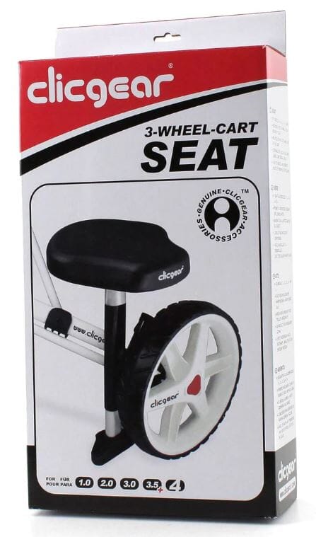 Clicgear 3-Wheel Cart Seat