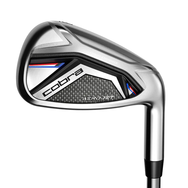 Cobra AEROJET Steel Iron Set Cobra AEROJET Series Cobra Right #5-PW GW Stiff/KBS Tour Lite Steel Iron Shafts 105g