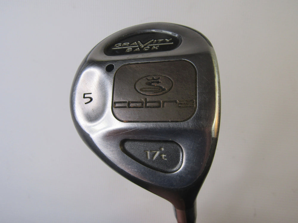 Cobra Gravity Back #5 17° Fairway Wood Regular Flex Graphite Shaft Men's Right Hand