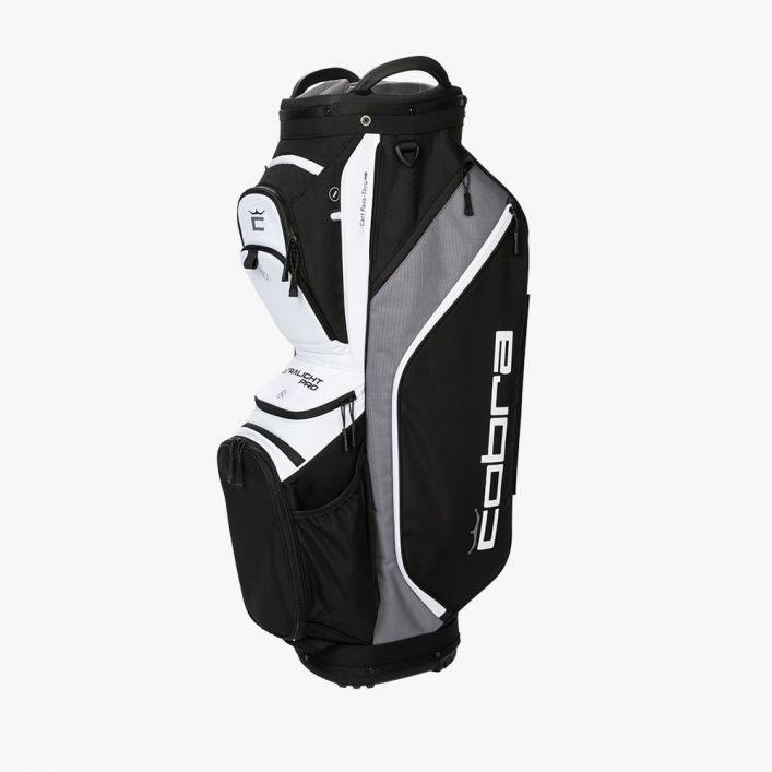 Cobra Ultralight Pro Cart Bag UL22 Golf Stuff Black/White 