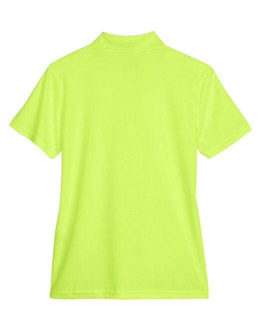 Core365 Ladies Origin Performance Piqué Polo Safety Yellow 78181 Golf Stuff 