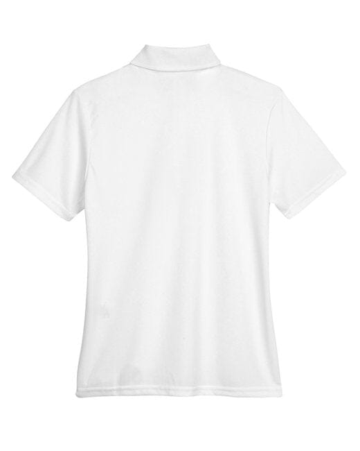 Core365 Ladies Origin Performance Piqué Polo White 78181 Golf Stuff 