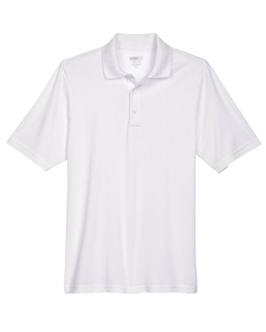 Core365 Mens Origin Performance Piqué Polo White 88181 – Golf Stuff