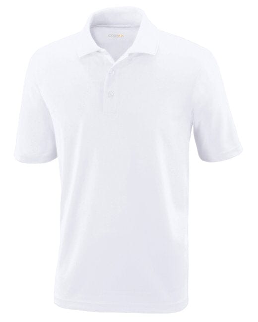 Core365 Mens Origin Performance Piqué Polo White 88181 – Golf Stuff
