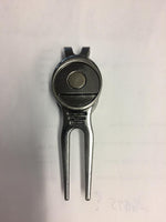 Divot Tool #3 with Belt Clip Golf Stuff - Save on New and Pre-Owned Golf Equipment Silver 