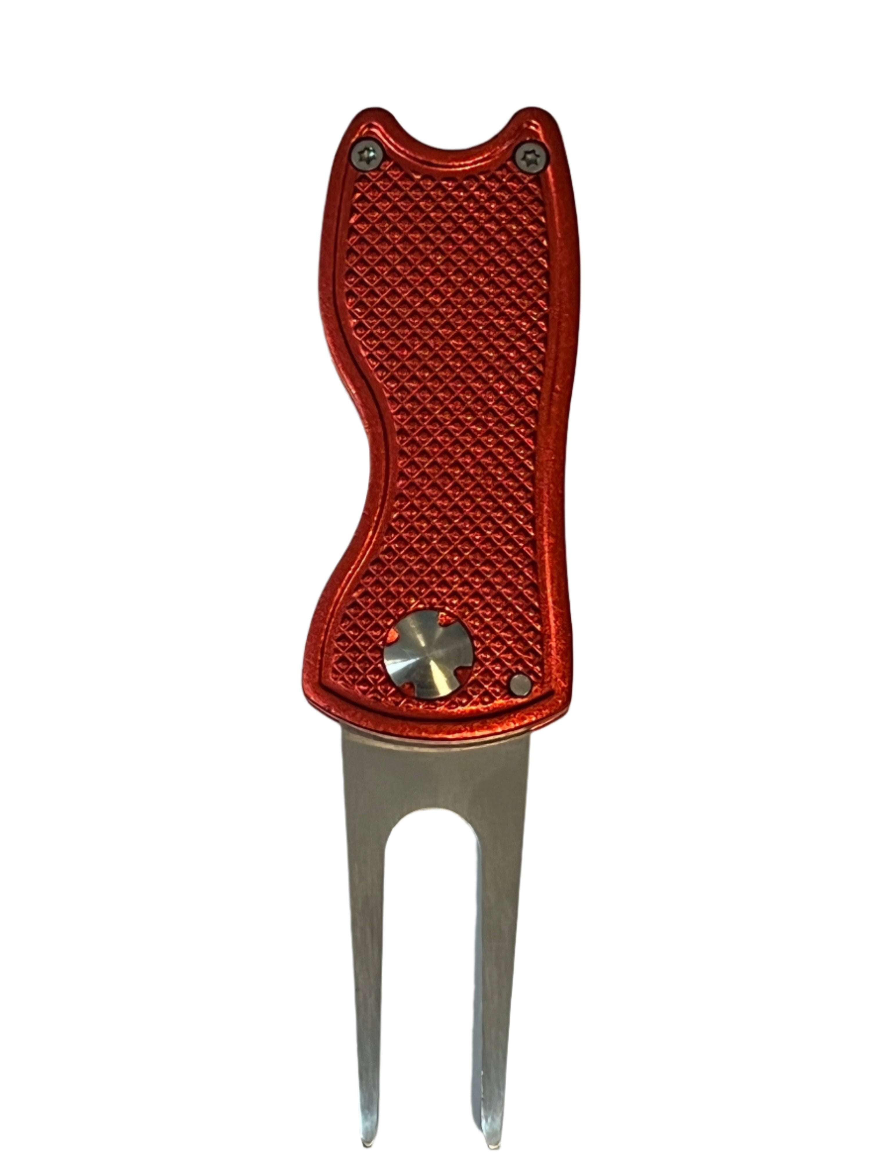 Fix It Switchblade Divot Tool with Canada Flag Marker Golf Stuff - Save on New and Pre-Owned Golf Equipment 