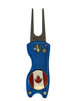 Fix It Switchblade Divot Tool with Canada Flag Marker