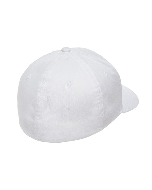 Flexfit Adult Wooly 6-Panel Cap White 6277 Hats Golf Stuff 