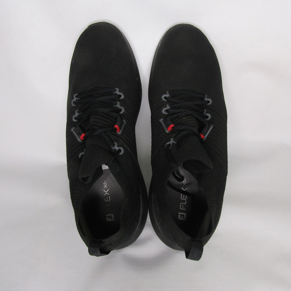 Footjoy #56271 Men's Size 13M Black Pre-Owned Golf Shoes
