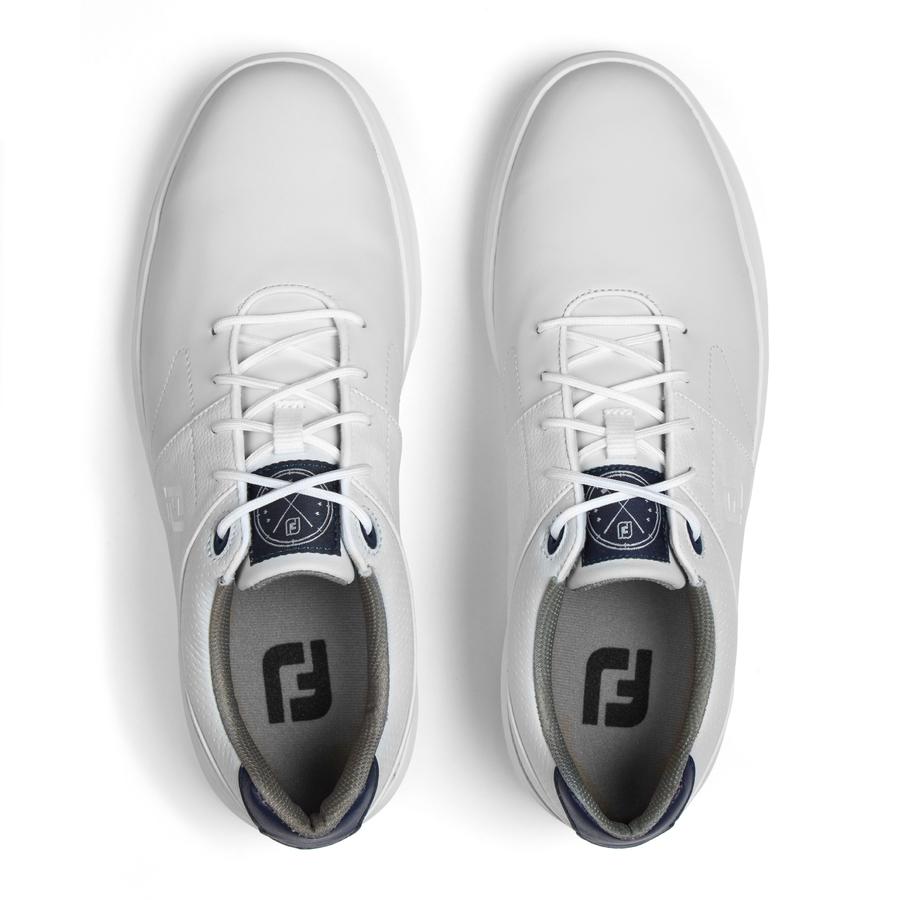 Footjoy Contour 54113 White Golf Shoes Golf Stuff 