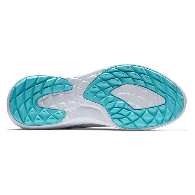FootJoy Flex Women's Golf Shoes White/Gray Leopard Print 95767 Golf Stuff 