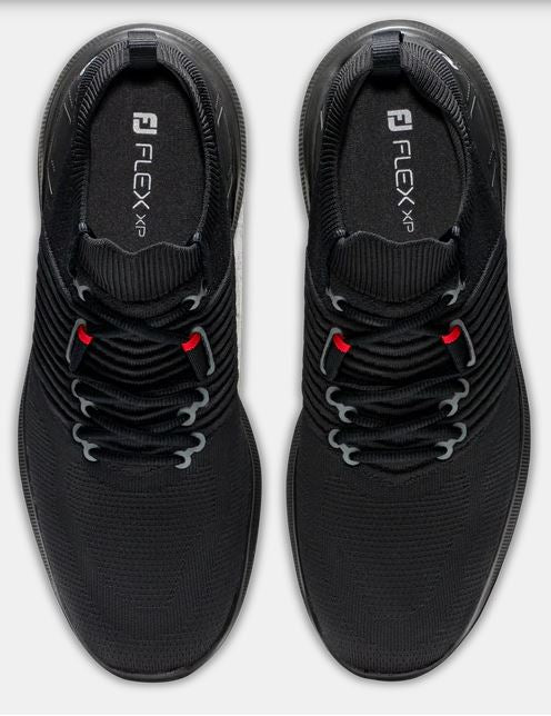 FootJoy Flex XP Men's Spikeless Golf Shoe Black 56271 Golf Stuff 