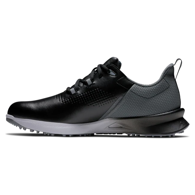 Footjoy Fuel Men's Spikeless Golf Shoe Black/Charoal/Silver 55451 Golf Stuff - Save on New and Pre-Owned Golf Equipment 