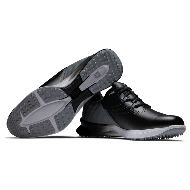 Footjoy Fuel Men's Spikeless Golf Shoe Black/Charoal/Silver 55451 Golf Stuff - Save on New and Pre-Owned Golf Equipment 