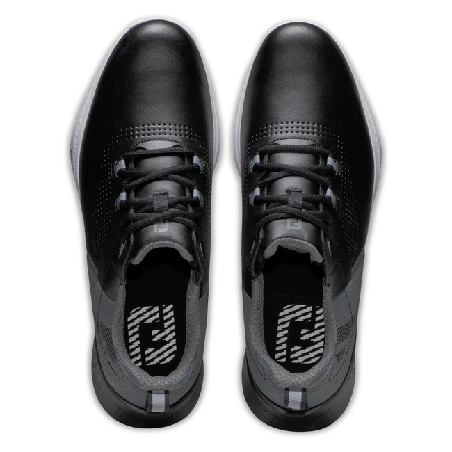 Footjoy Fuel Men's Spikeless Golf Shoe Black/Charoal/Silver 55451 Golf Stuff - Save on New and Pre-Owned Golf Equipment 