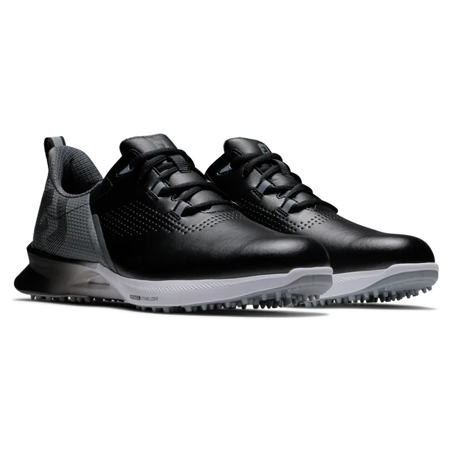 Footjoy Fuel Men's Spikeless Golf Shoe Black/Charoal/Silver 55451 Golf Stuff - Save on New and Pre-Owned Golf Equipment 