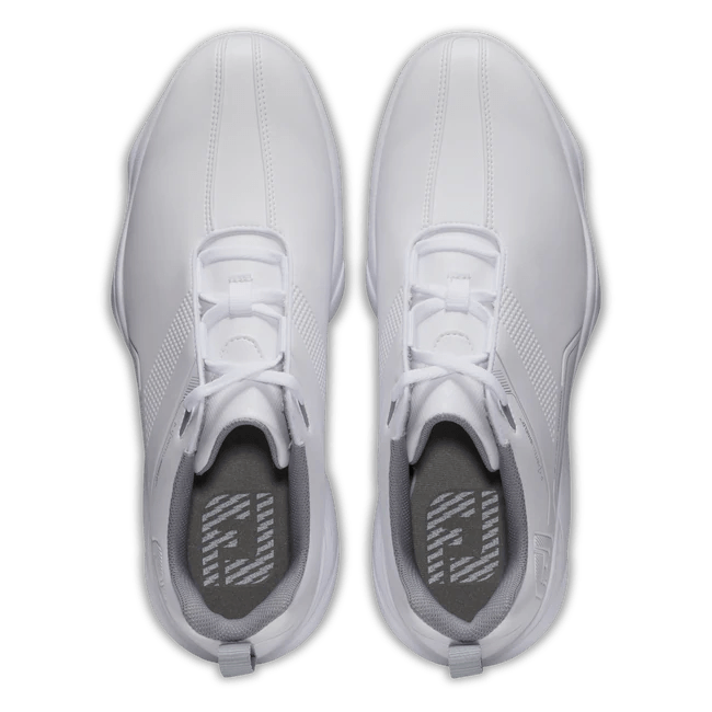 Footjoy Men's eComfort Spiked Golf Shoe Black/White/Blue 57702 Golf Stuff 