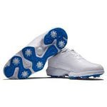 Footjoy Men's eComfort Spiked Golf Shoe Black/White/Blue 57702 Golf Stuff 
