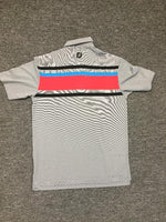 Footjoy Men's ProDry Lisle Chestband Polo 26096 Golf Stuff 