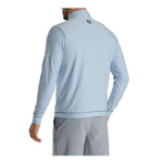 FootJoy Men's Space Dye Baby Blue 1/4 Zip 25184 Golf Stuff 