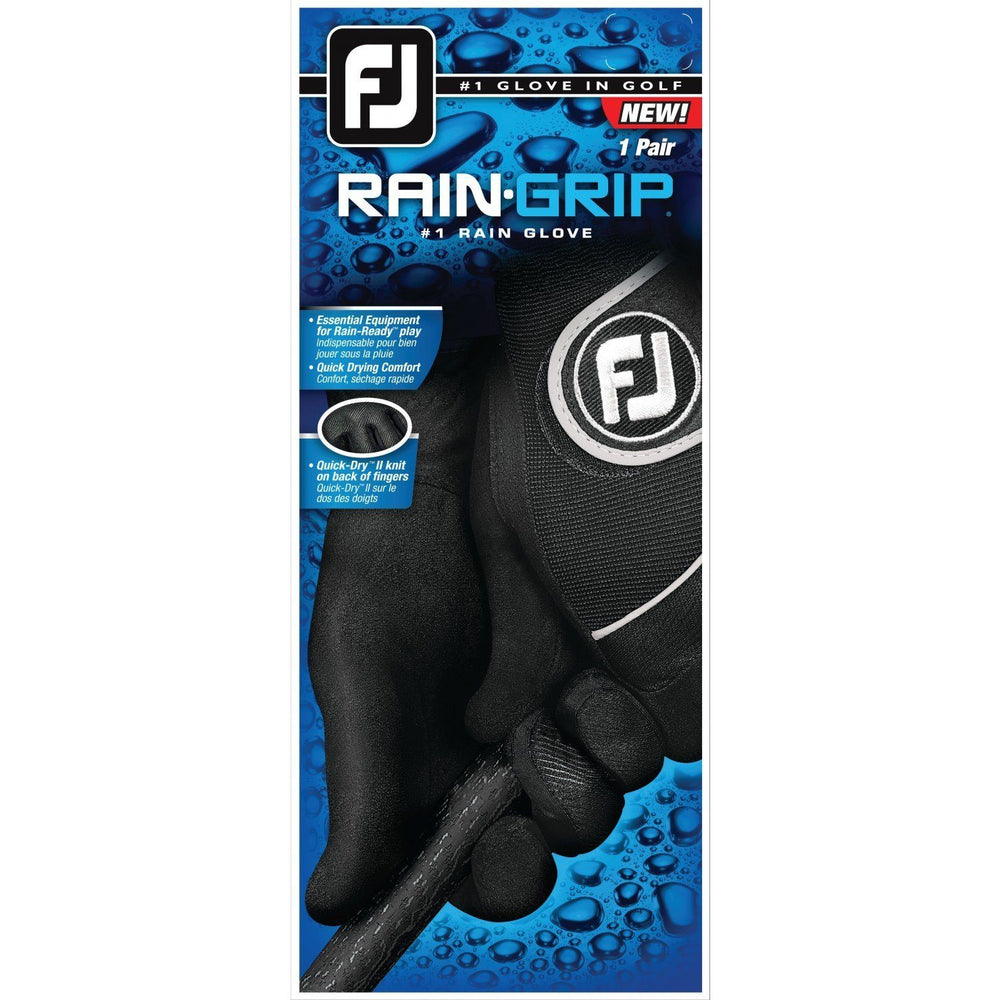 Footjoy Rain Grip Mens Golf Gloves 2018 Golf Stuff - Save on New and Pre-Owned Golf Equipment Large 