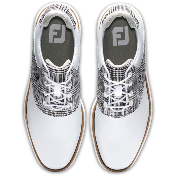 FootJoy Traditions Women's Golf Shoes White/Zebra 97904 Golf Stuff 