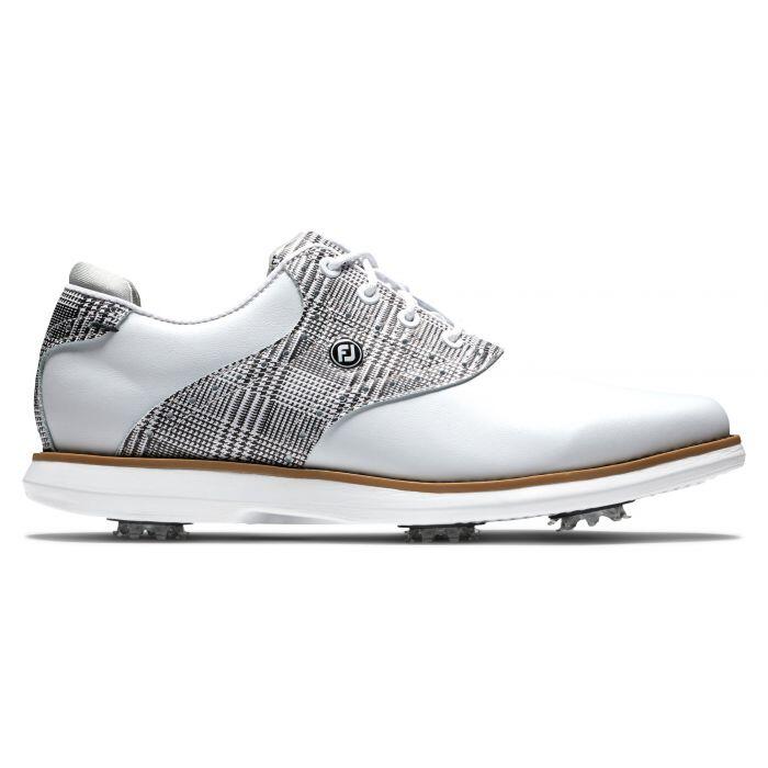 FootJoy Traditions Women's Golf Shoes White/Zebra 97904 Golf Stuff 7M 