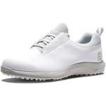 Footjoy Women's Flex Spikeless Leisure Golf Shoes White/Grey 92929 Golf Stuff - Save on New and Pre-Owned Golf Equipment 10M 