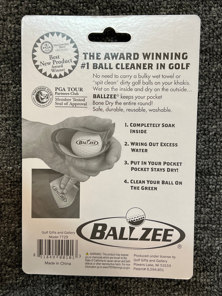 Get Ballzee Golf Ball Cleaner 2 Pack Accesories Golf Gifts & Gallery 