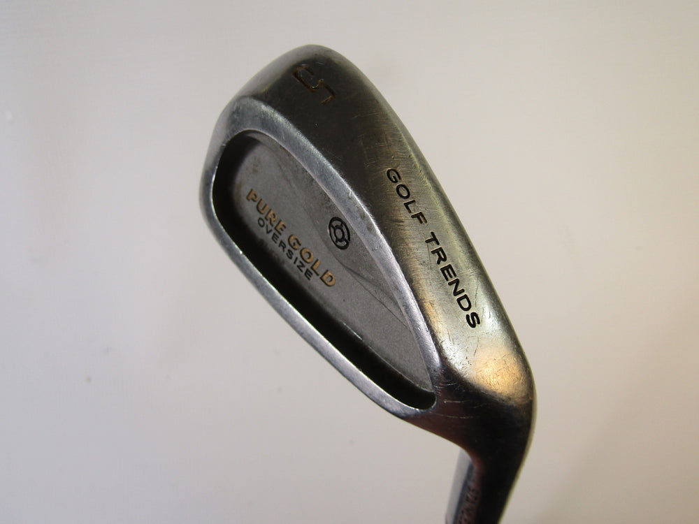Golf Trends Pure Gold Oversize #5 Iron Extra Stiff Flex Steel Shaft MRH Golf Stuff 