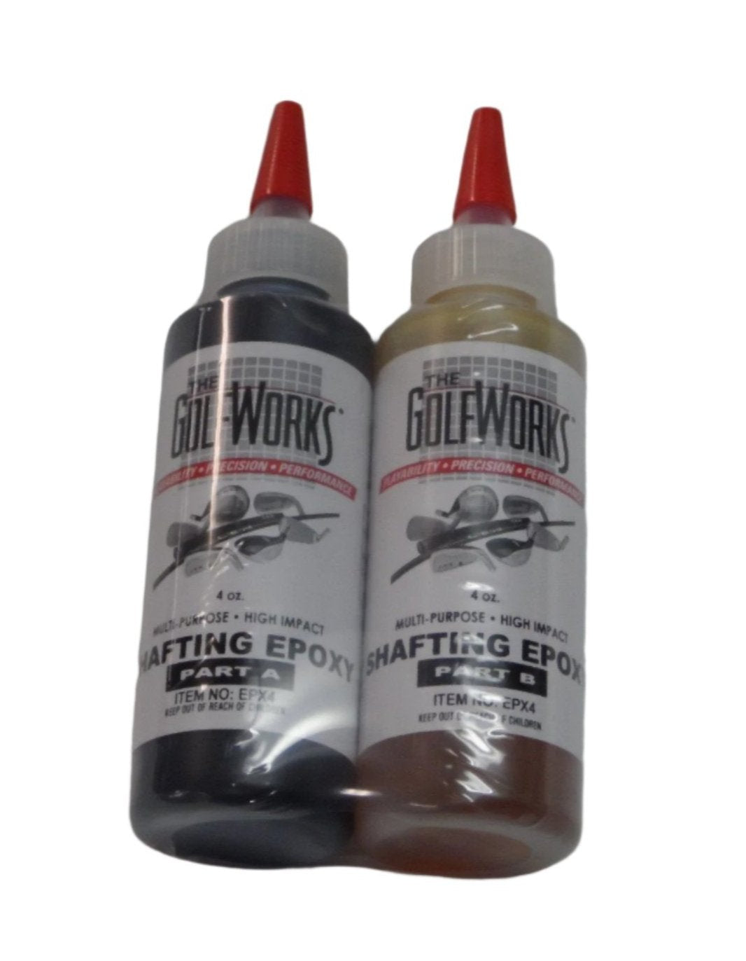 Golfworks Shafting Epoxy 8 oz (2X4oz) Repair Supplies Golfworks Epoxy 