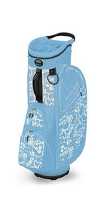 Hot Z Ladies Lace Cart Bag HTZ 3.5 golf bag Golf Stuff - Save on New and Pre-Owned Golf Equipment Light Blue 