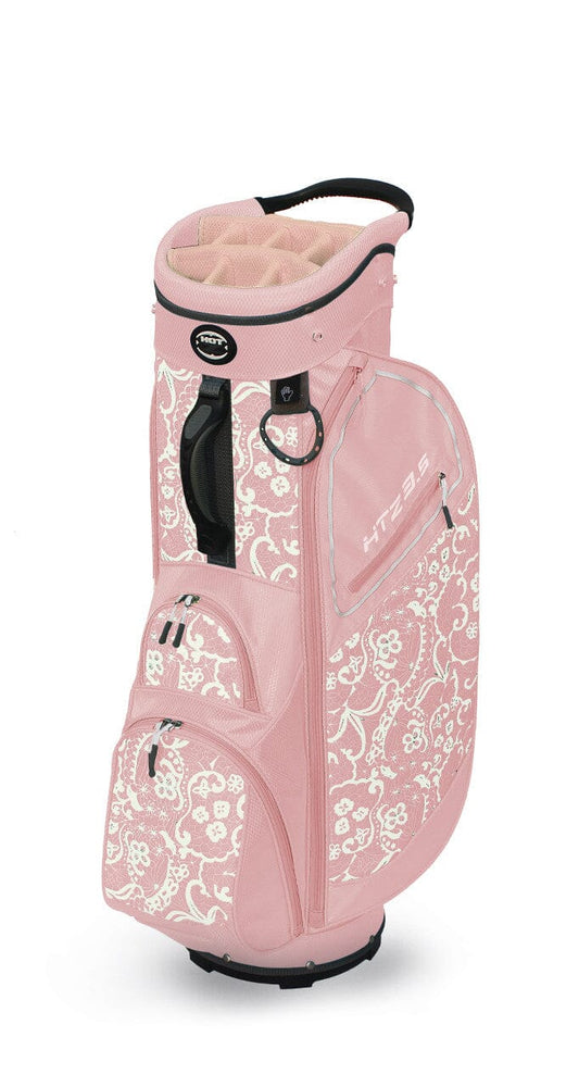 Hot Z Ladies Lace Cart Bag HTZ 3.5 golf bag Golf Stuff - Save on New and Pre-Owned Golf Equipment Pink 
