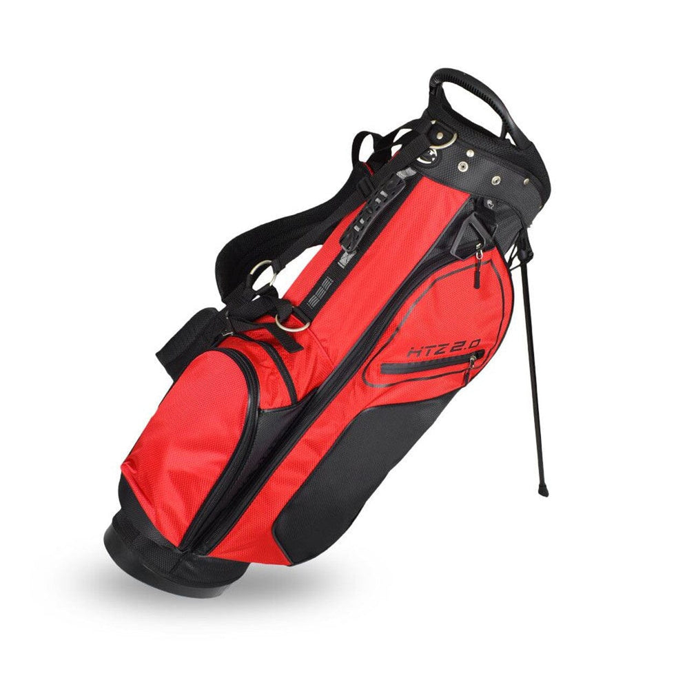 Hot Z Stand Bag HTZ 2.0 golf bag Golf Stuff - Save on New and Pre-Owned Golf Equipment Black/Red 