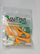 Martini Tees Midsize 2 3/4 Inches Pack of 5 pcs Golf Stuff - Save on New and Pre-Owned Golf Equipment Orange 