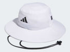 Men's Wide Brim Hat White HS5473 SAMPLE Golf Hat Golf Stuff 