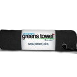 Microfiber Greens Towel Golf Stuff - Save on New and Pre-Owned Golf Equipment Jet Black 