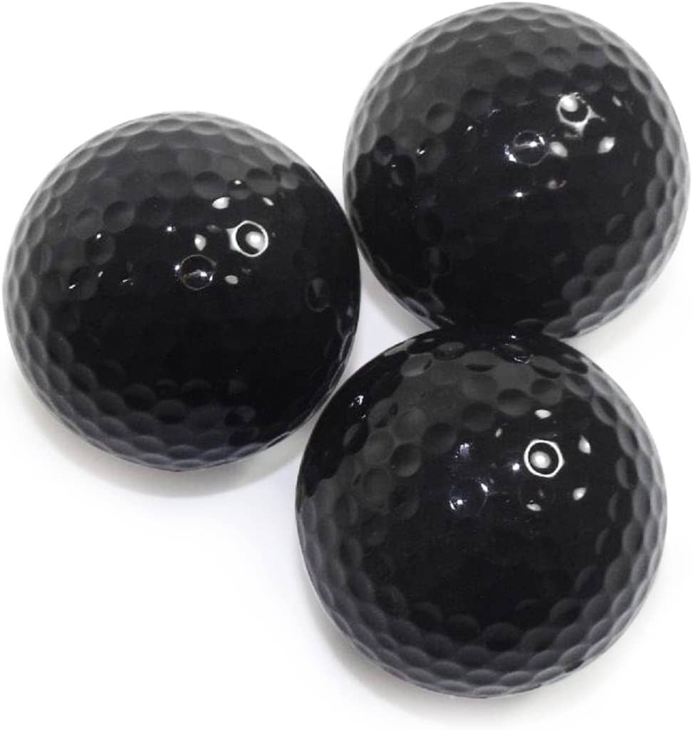 vapor black golf balls
