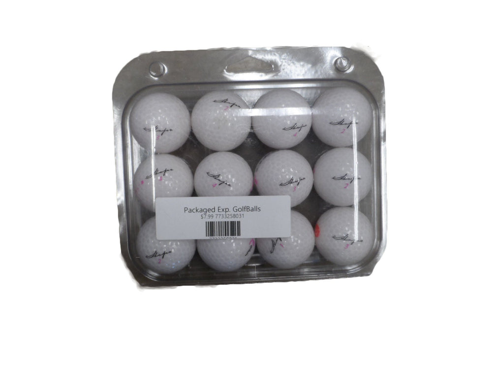 Packaged Experienced Golf Balls